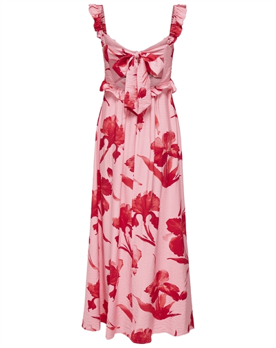 Only - ONLHyaci Frill Kjole - Pink Icing